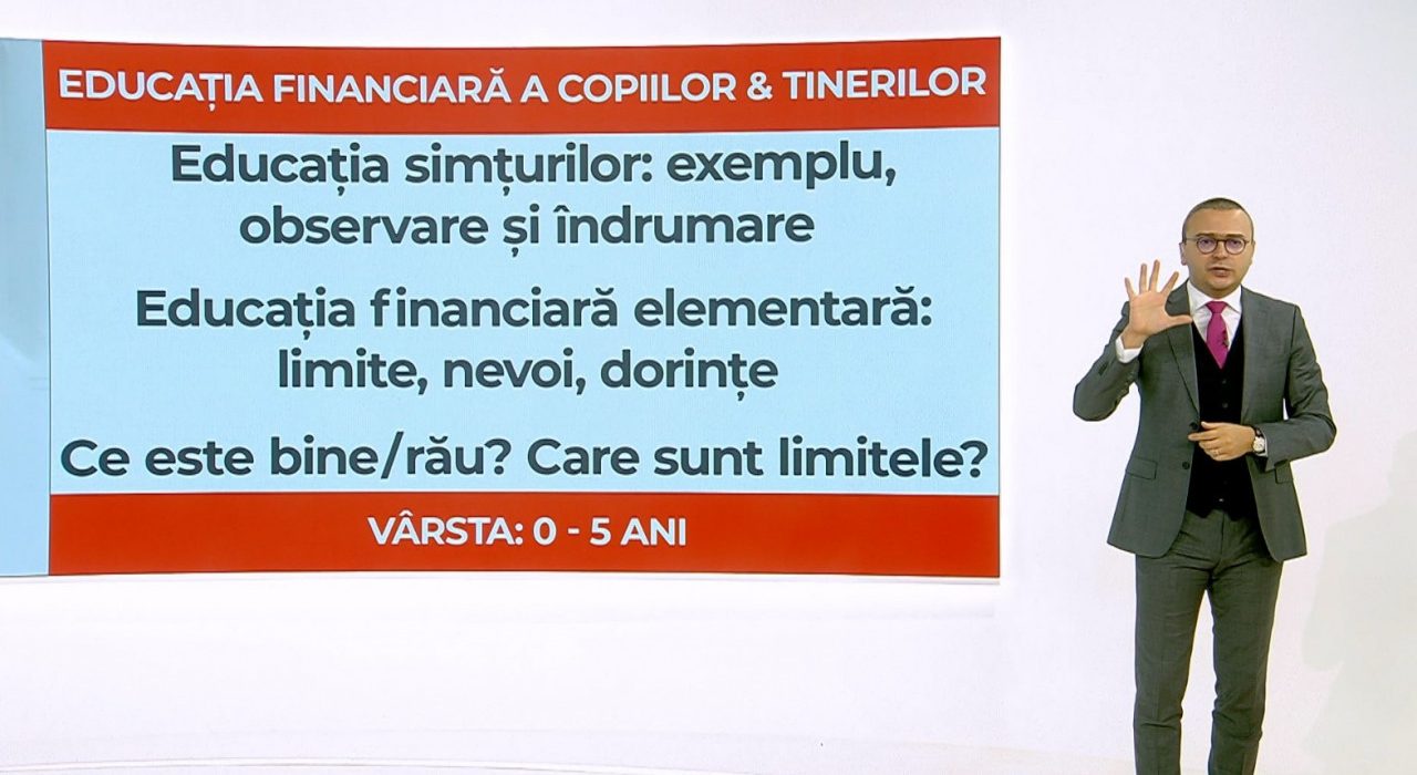 Cum sa invete copiii sub 5 ani despre finante
