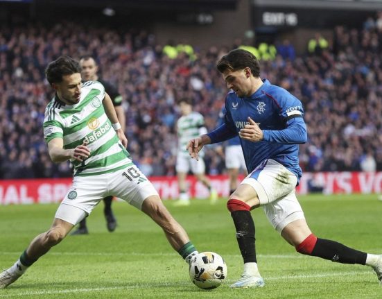 Ianis Hagi nota 9 pentru prestatia din derby ul Rangers Celtic