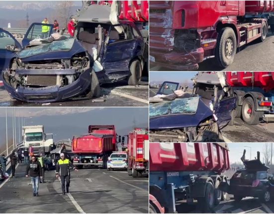 Impact mortal pe centura Targu Jiu Sofer de 74 de ani decedat