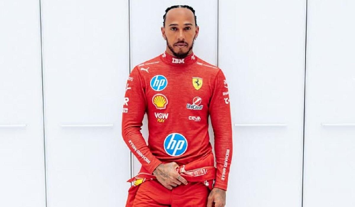 Lewis Hamilton primele teste cu masina Ferrari