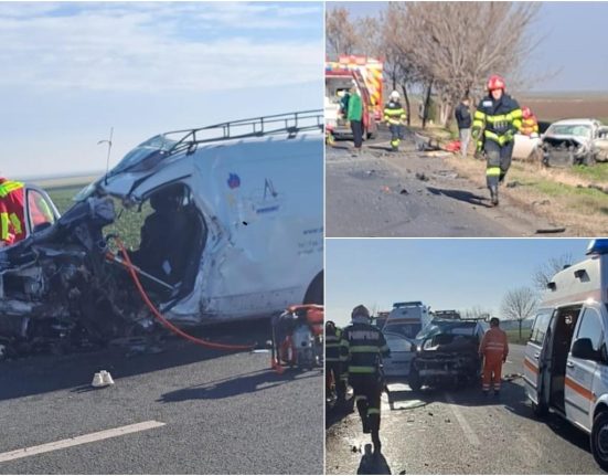 O alta viata pierduta pe E85 in Buzau Angajat al unei firme de gaze mort in coliziune intre 3 masini