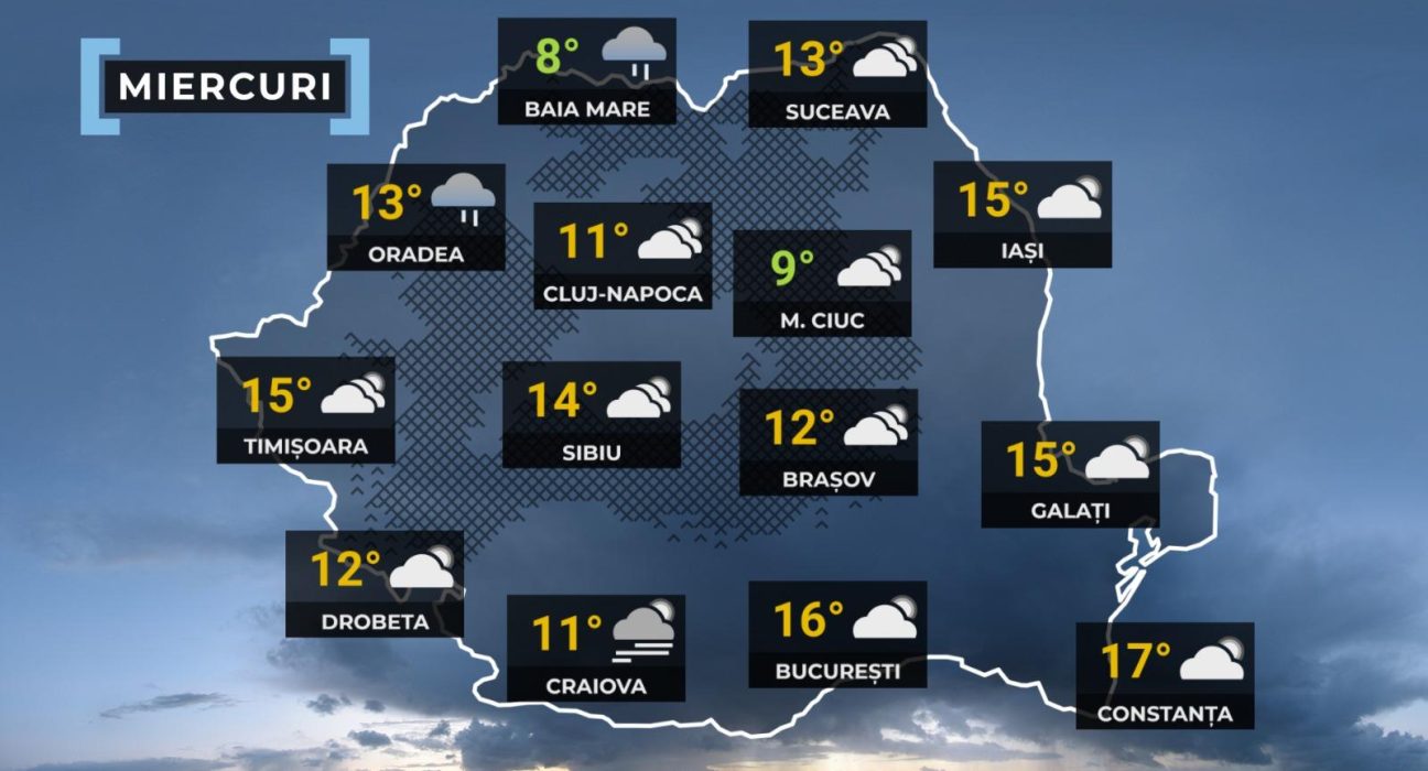 Vremea de maine 8 ianuarie 2025 Cald pana la 18C