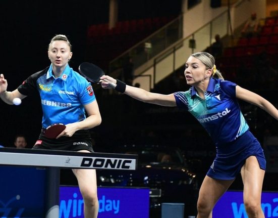 Bernadette Szocs Sofia Polcanova Wang Sun 0 3 Bernie ia bronzul la Singapore Smash