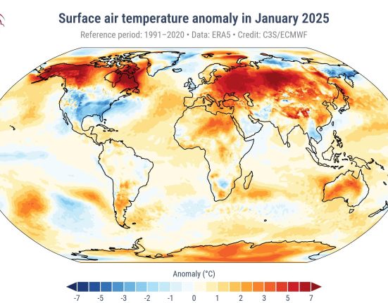 Cel mai calduros ianuarie din istorie record global