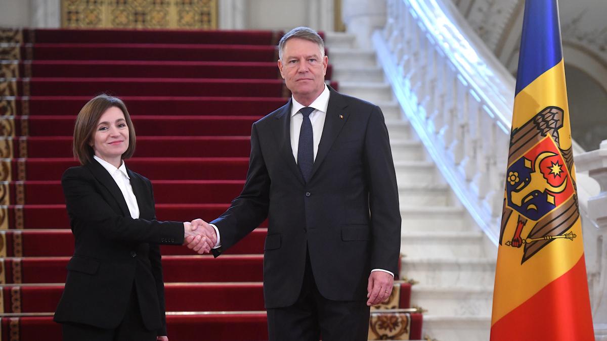 Maia Sandu ii multumeste lui Klaus Iohannis Republica Moldova a avut un prieten de nadejde la Bucuresti