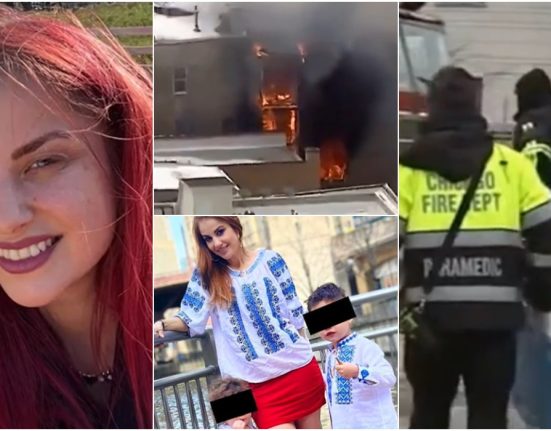 Marturii din incendiul din Chicago baietel roman decedat mama in stare critica Simina si a pierdut sotul acum 2 ani