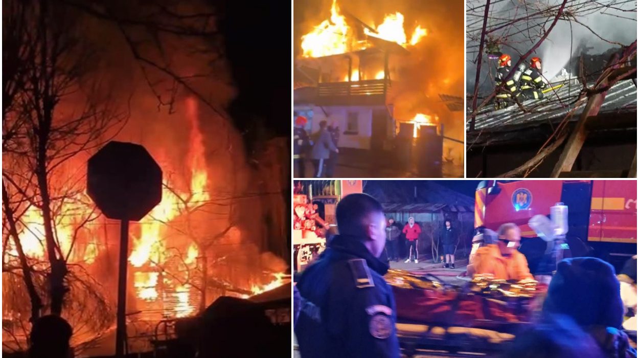 Pompier critic dupa explozia unei butelii la Ploiesti