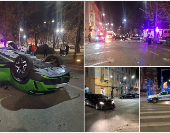 Sofer beat accident grav pe o strada din Arad