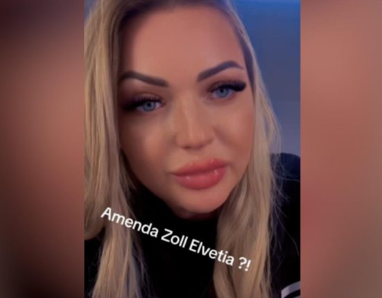 Bianca amendata la granita cu Elvetia pentru cumparaturi
