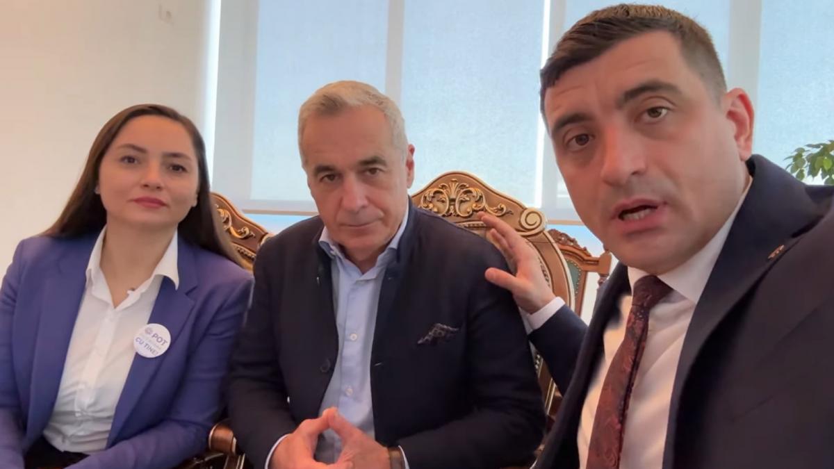 Calin Georgescu si Simion au anuntat planurile lor cerand pace