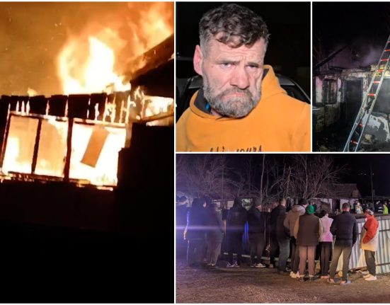 Mama a doi copii arsa de vie in casa Albesti Botosani Picioare rupte dupa scandal conjugal nu a putut fugi