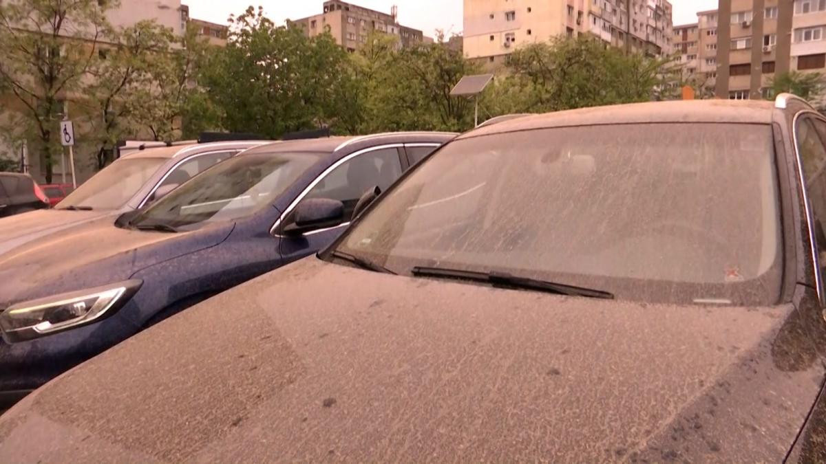 Nou val de praf saharian in Romania cele mai afectate zone