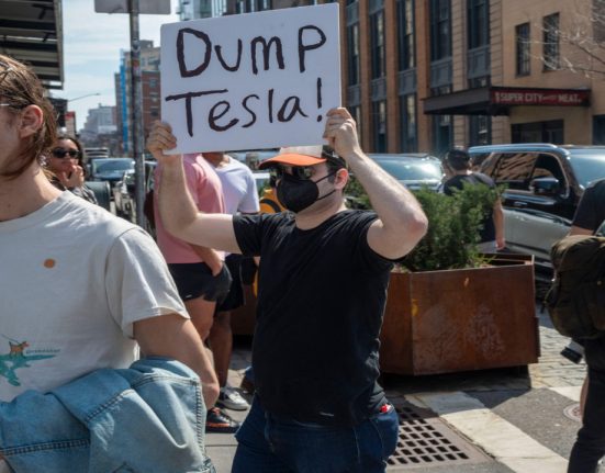 Proteste in SUA si Europa contra influentei lui Musk