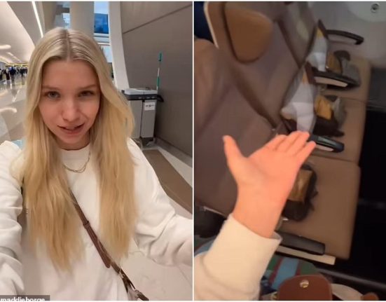 Trucul prin care o tanara sta mereu singura in avion E ca la business class dar in economy