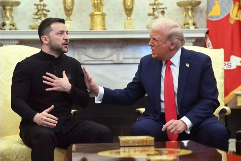 Trump il avertizeaza pe Zelenski despre retragerea din acord