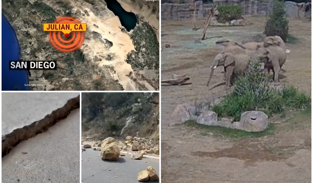 A fost socant si infricosator Cutremur de 5 2 langa San Diego resimtit in Los Angeles urmat de sapte replici
