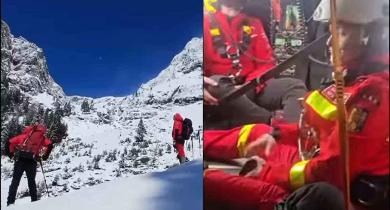 Cetatean american salvat de salvamontisti pe Fagaras