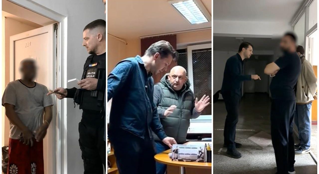 Internat din Timis plin de muncitori si saloane de masaj Elevele dau peste barbati in prosop