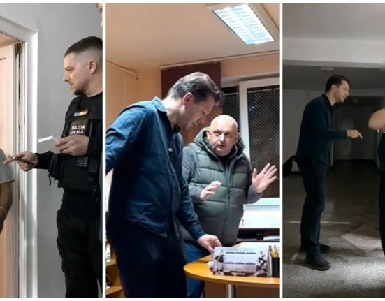 Internat din Timis plin de muncitori si saloane de masaj Elevele dau peste barbati in prosop