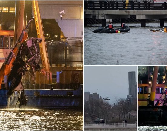 Momentul prabusirii unui elicopter in SUA 6 morti