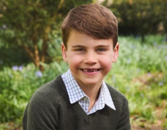 Printul Louis a implinit 7 ani Fotografie publicata de Printul William si Kate Middleton