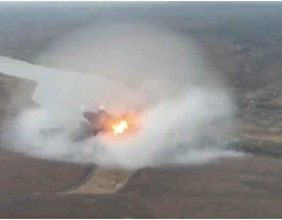 Rusii distrug un baraj pentru a opri armata ucraineana VIDEO