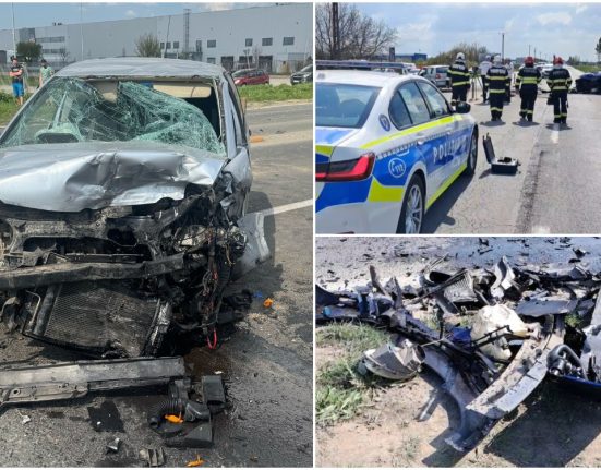 Sofermortdupa ciocnirea adoua masini Volkswagen in Timisoara