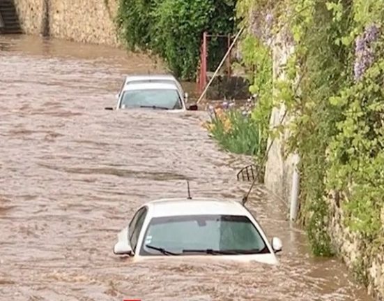 Sud vestul Frantei sub ape peste 1000 de case fara electricitate peste 100 evacuati