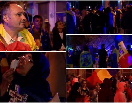 Sustinatorii lui Calin Georgescu protesteaza la ICCJ