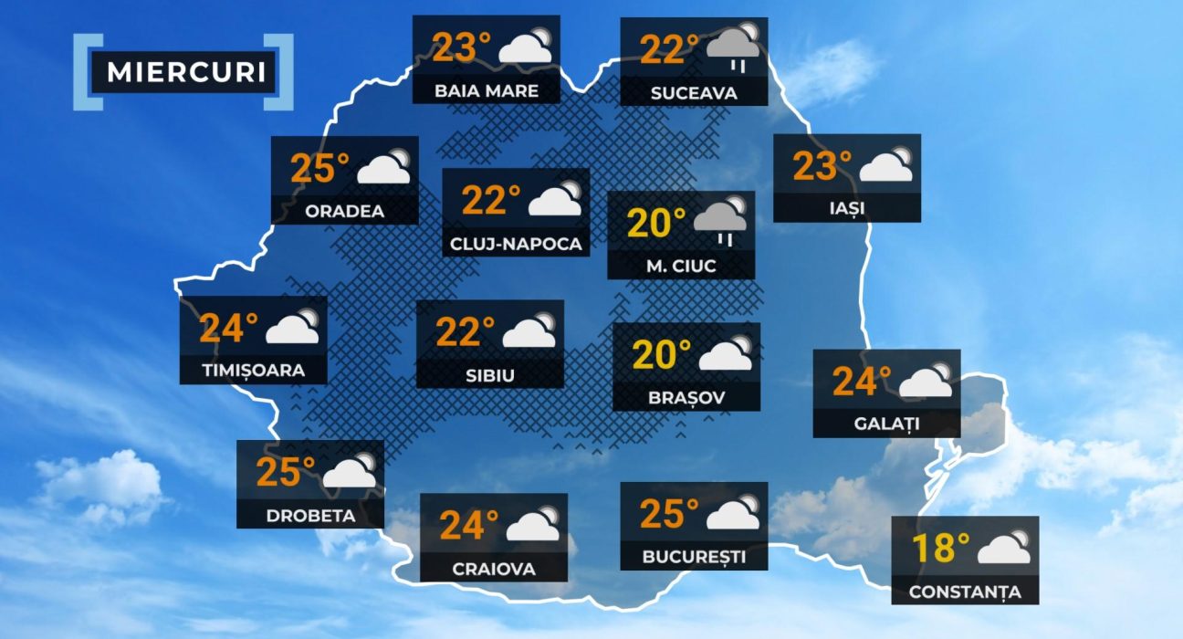 Vremea din 30 aprilie temperaturi intre 15 28C