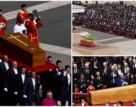 Zeci de lideri au participat la funeraliile Papei Francisc