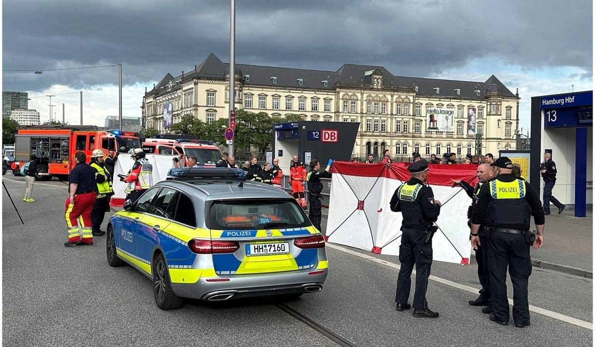 Atac cu cutitul in gara Hamburg 12 raniti 3 critici
