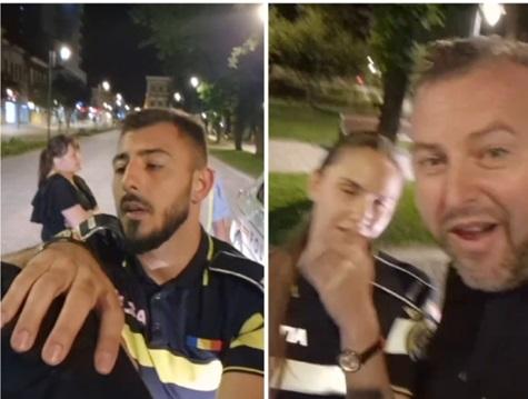 Barbat din Satu Mare sfideaza politistii viral pe TikTok