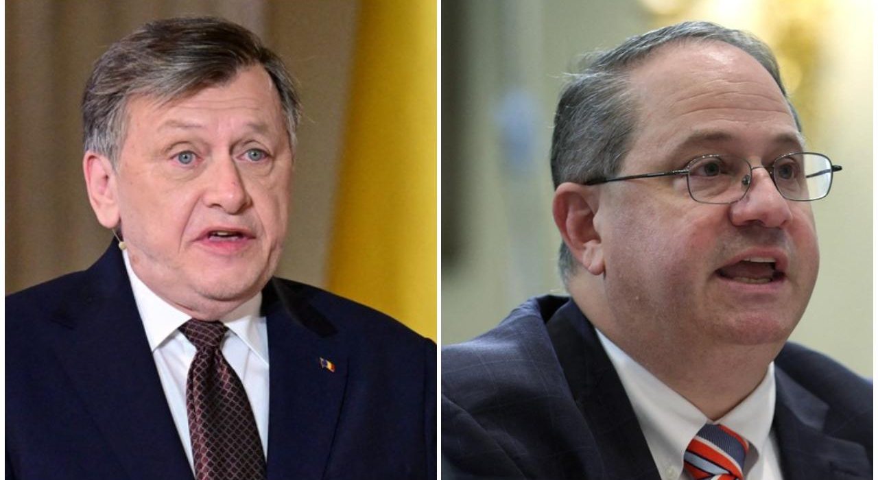 Crin Antonescu s a intalnit cu James E Trainor vicepresedintele comisiei americane pentru alegeri