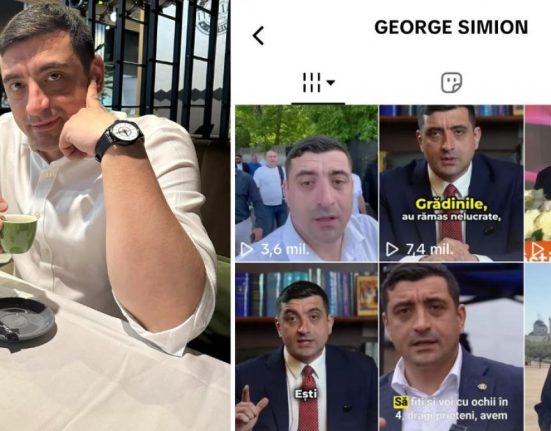 George Simion si a redeschis contul de TikTok si Facebook