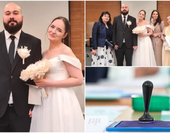 O mireasa romanca si sotul ei au votat in Germania in ziua nuntii