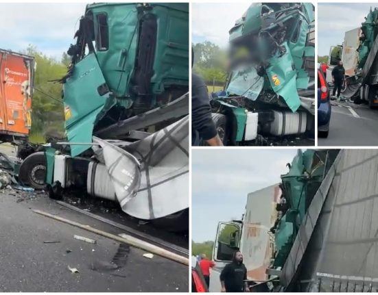 Un TIR din Timis implicat intr un accident grav pe M5