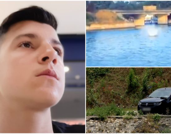 A venit special de la Bucuresti pentru saltul mortal in Dunare