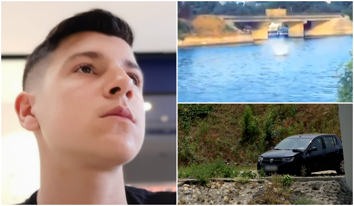 A venit special de la Bucuresti pentru saltul mortal in Dunare
