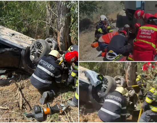 Accident grav in Tulcea femeie fara brat tanar ranit