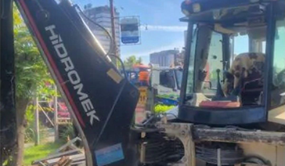 Cea mai veche pizzerie din Timisoara distrusa de muncitori