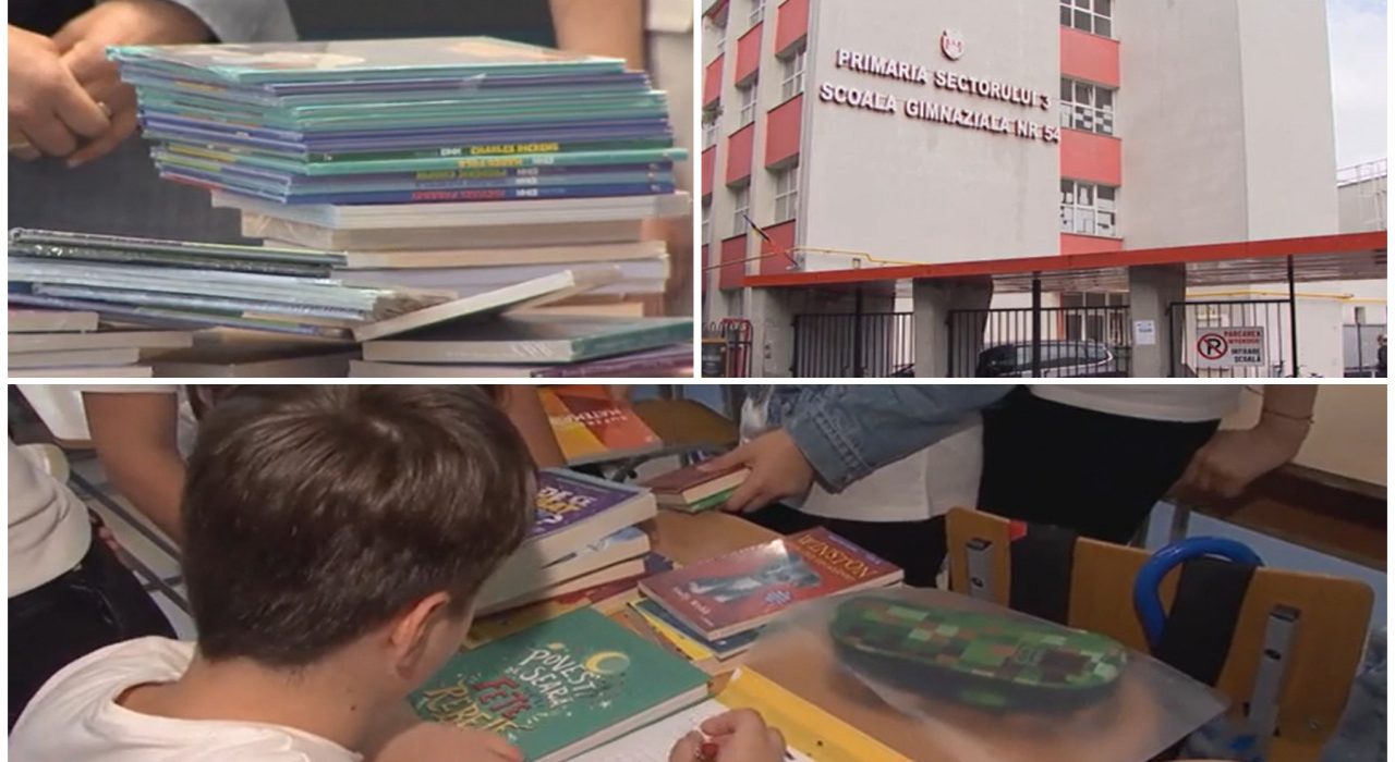 Copiii inca doresc sa citeasca scoala din Bucuresti isi face biblioteca