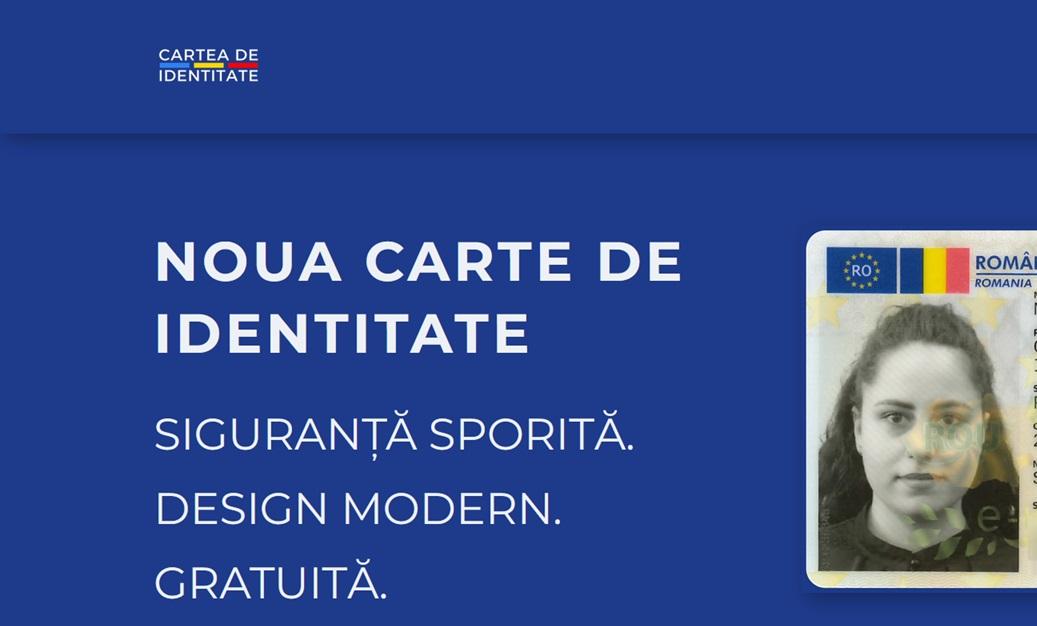 MAI a lansat site ul noii carti electronice de identitate