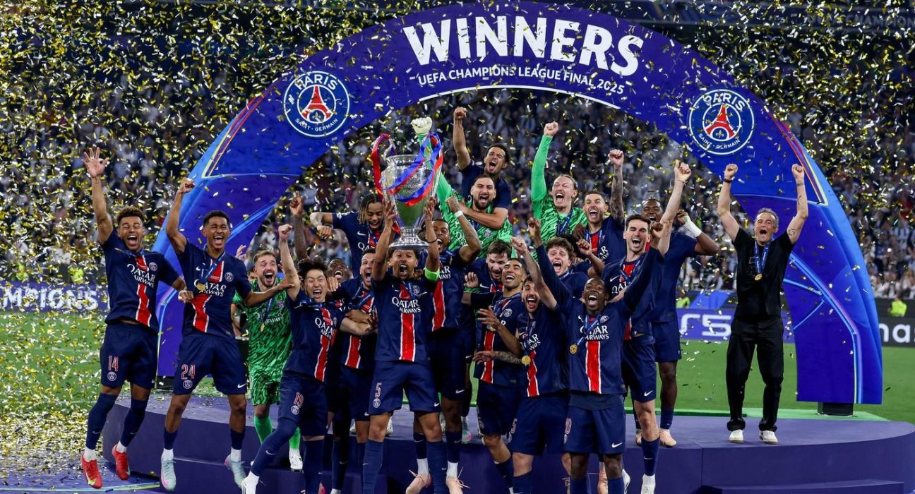 PSG a castigat Liga Campionilor 5 0 cu Inter Milano