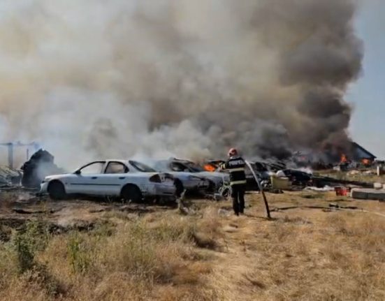 Pericol de explozie in Constanta dupa un incendiu