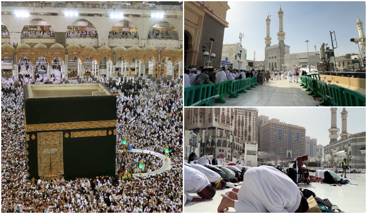 Peste 14 milioane de pelerini la Mecca masuri din cauza caniculei