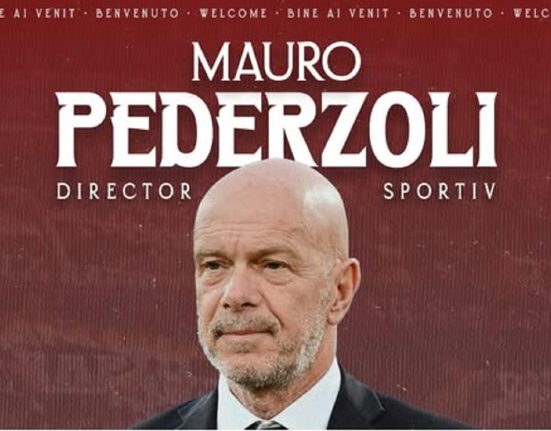 Rapid Bucuresti l a prezentat pe noul director sportiv Mauro Pederzoli