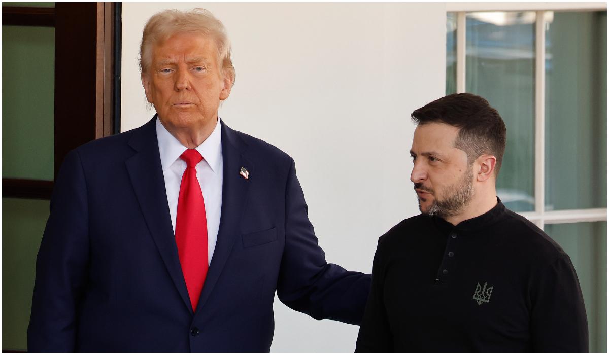 Zelenski si Trump intalnire la Haga pentru discutii