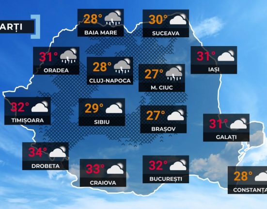 vremea de maine 3 iunie se incalzeste