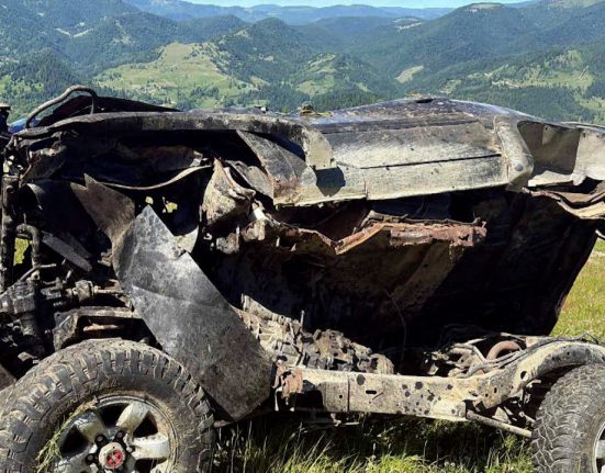 Accident pe Partia Borsa Tanar spitalizat dupa rostogolire